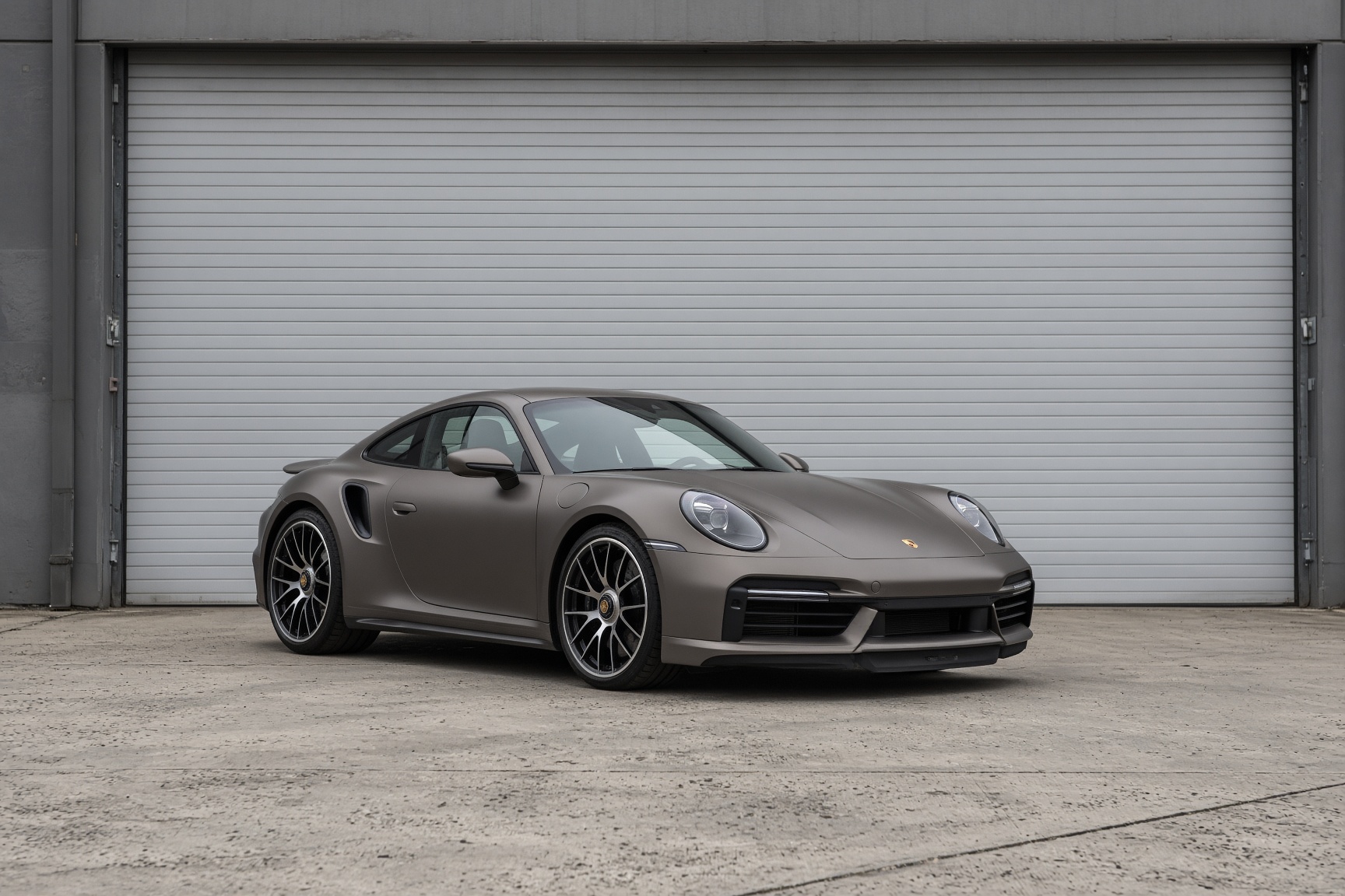Porsche 911 Turbo in Taupe
